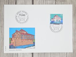 CL11 Enveloppe + Timbre Suisse 1978
