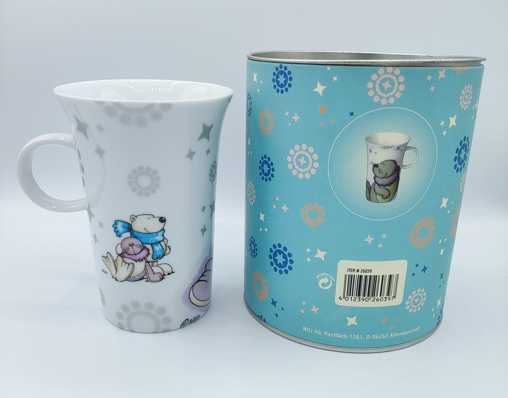 Nici Tassen: NICI Tasse Winter Weihnachten Geschenkidee Robbe Eisbär – Gebraucht aus Schlatt TG von AndrTra 1