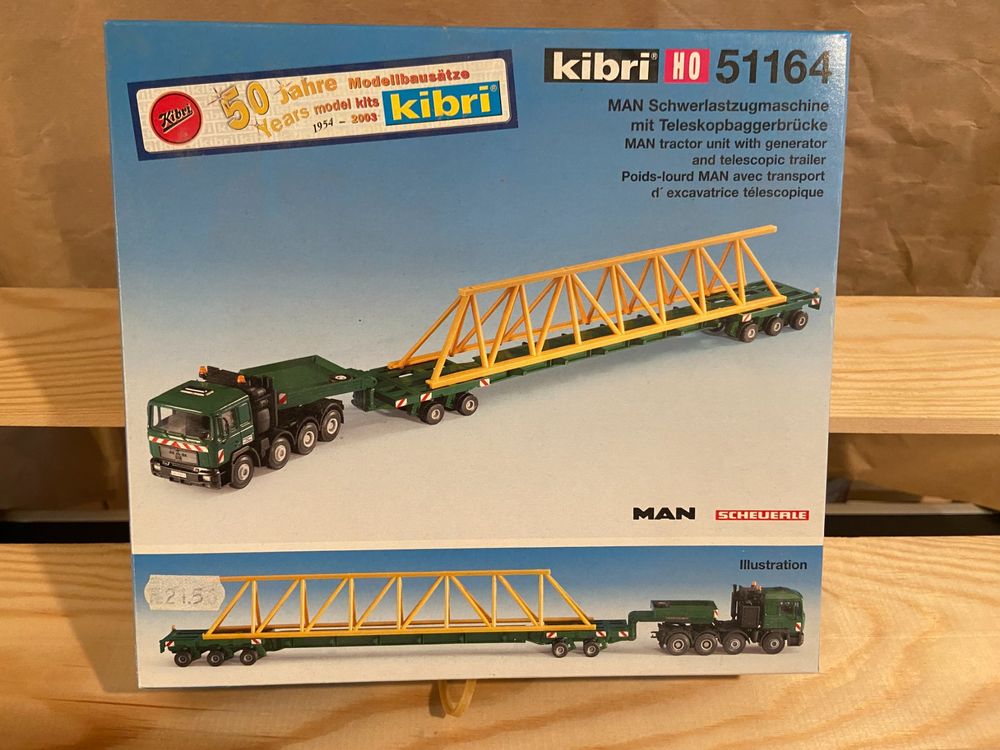 Kit Di Montaggio Kibri 38531 H0 - Gru A Carico WASEL In Scala 1:87 Per Plastimodellismo Ferroviario
