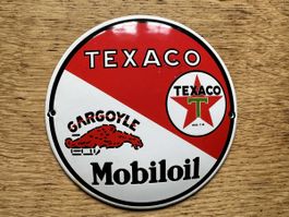 Texaco motor oil Cargoyle werbung reklame classic 