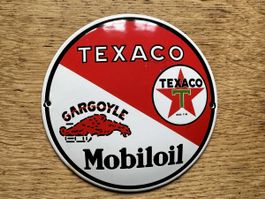 Texaco motor oil Cargoyle werbung reklame classic