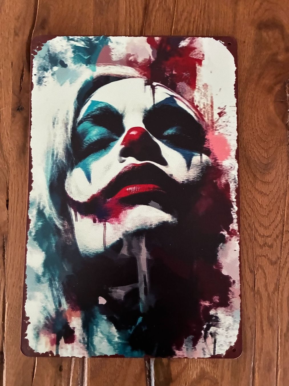 Insegne: Harley Quinn - schönes Blechschild - 20x30 CM / neu!!! – Nuovo e nell'imballaggio originale da Bremgarten AG venduto da Eurotiz 1