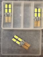 3 Stk. LED-Lampen W5W T10 194 168 Weiss - Neu & ungebraucht
