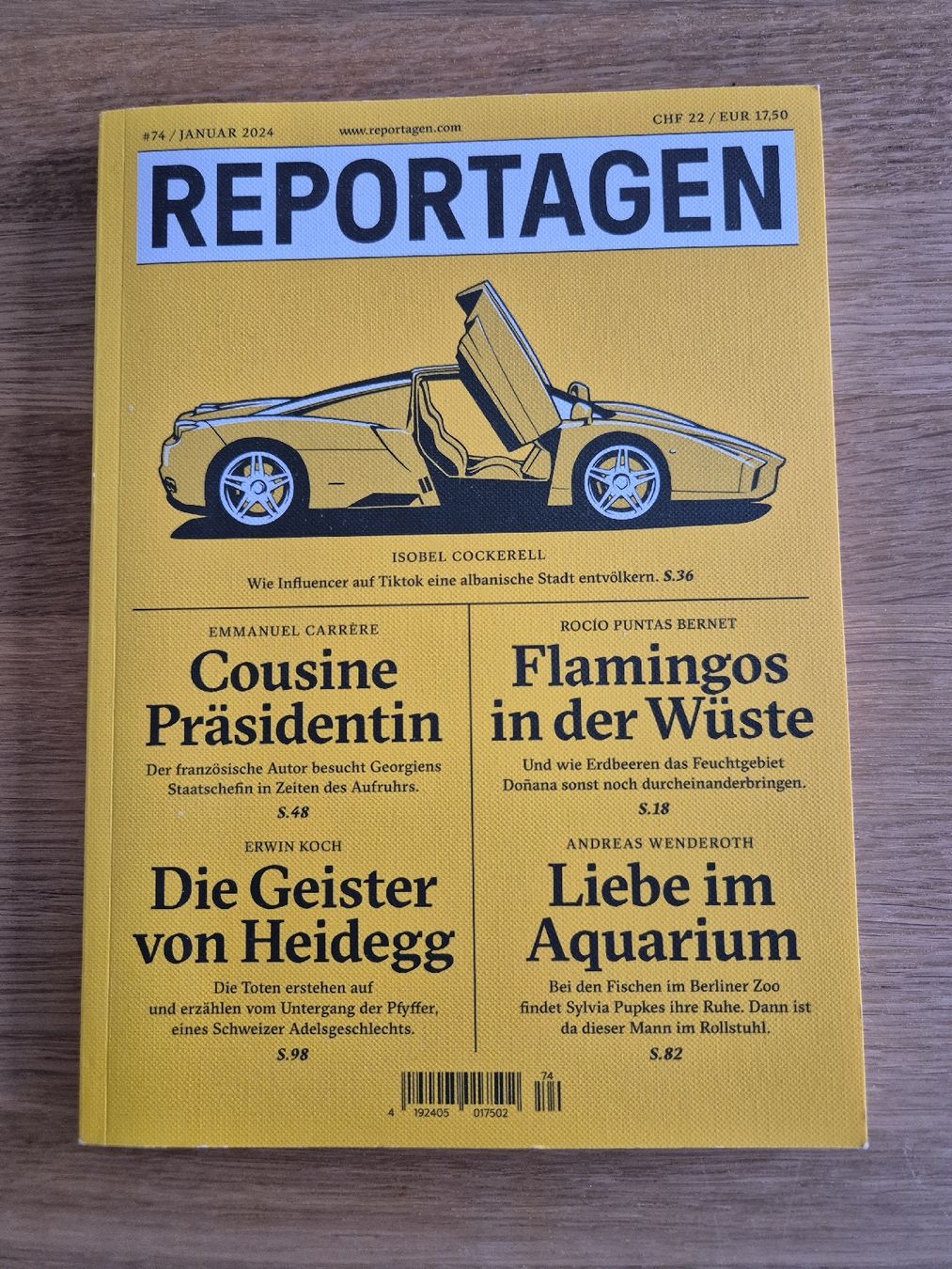Riviste & Magazine: Reportagen Magazin #74 – Usato da Bern venduto da miruslav