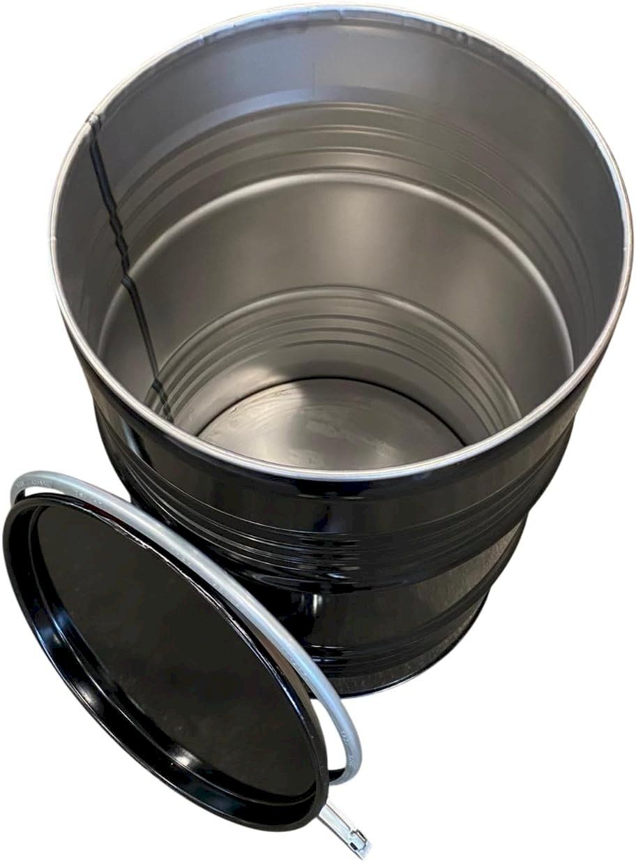 Pumpen & Teile: Metallfass 210 Liter schwarz – Neu und originalverpackt aus Bottighofen von zaap 2