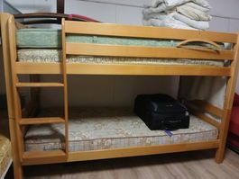Etagenbett aus Holz  gebraucht