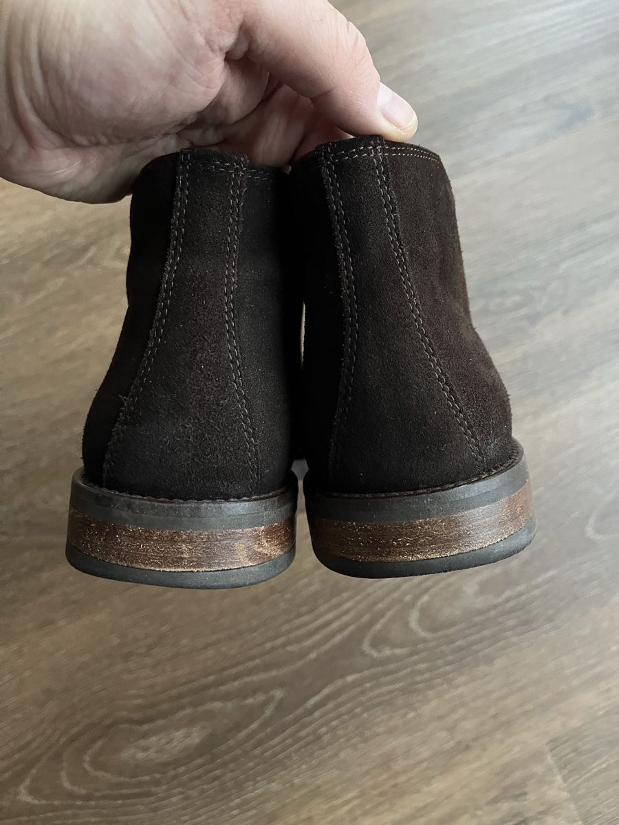 Massimo Dutti Scarpe da uomo: MASSIMO DUTTI Stiefeletten Wildleder braun Gr. 43 – Usato da Winkel venduto da betterade 3