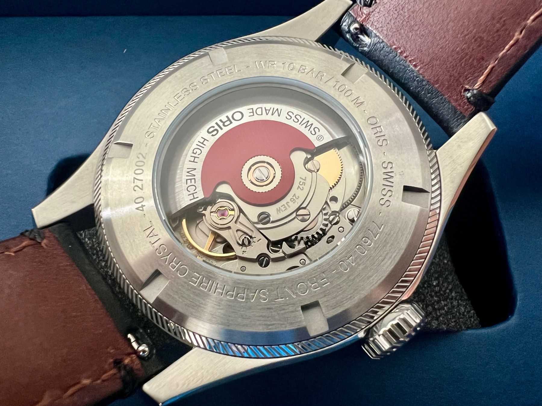 Oris Orologi: ORIS Big Crown Propilot Day Date, Full Set, Blue dial,Fr2250 – Nuovo e nell'imballaggio originale da Le Mont-sur-Lausanne venduto da LycaGallery 5