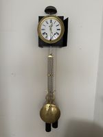 Antike französische Comtoise-Wanduhr 