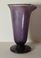 Antikes Apotheker Messglas Violett Graduiert Um 1900 11.5cm*
