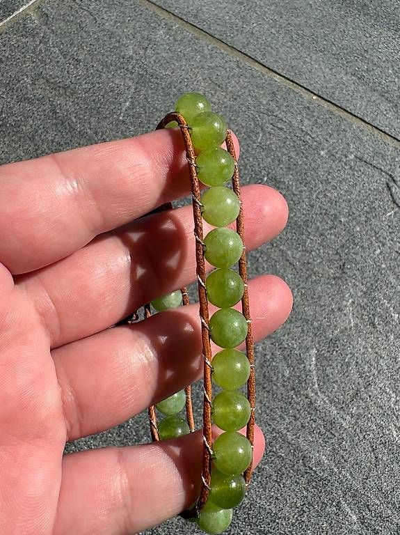 Bracciali & Braccialetti: Bracciale macrame con peridoto – Usato da Salorino venduto da Ann_db 3