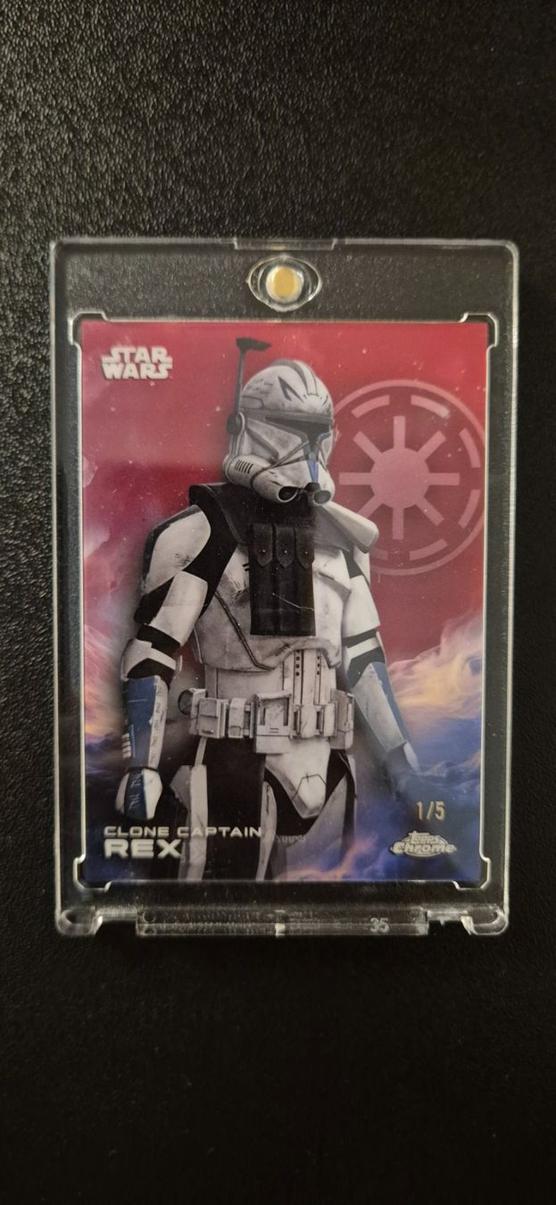 Topps Cartes à collectionner: Topps Star Wars Chrome 2025 Captain Rex 1/5 – Neuf (Voir description) à Zofingen par Indigo47