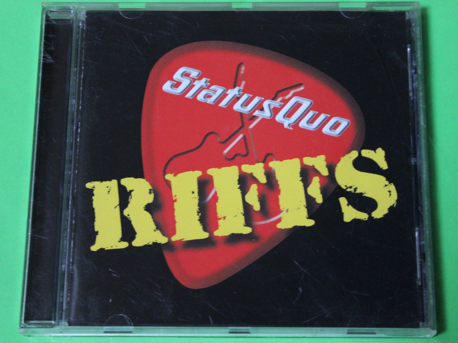 CD: STATUS QUO - RIFFS CD 2003 – Usato da Tübach venduto da JamesStone 1