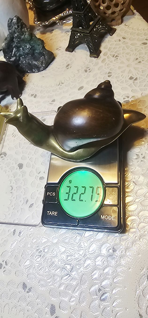 Statuette: Schneckenfigur Malevolti Ronta Bronze 322g gebraucht – Usato da Füllinsdorf venduto da Raza786 6