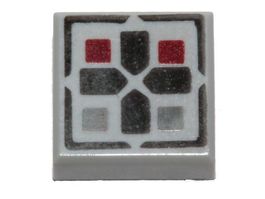 Lego 4x Star Wars Fliesen(3070pb096) mit Knopfmuster