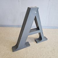A-Leuchtbuchstabe Leuchtreklame Vintage Lightbox