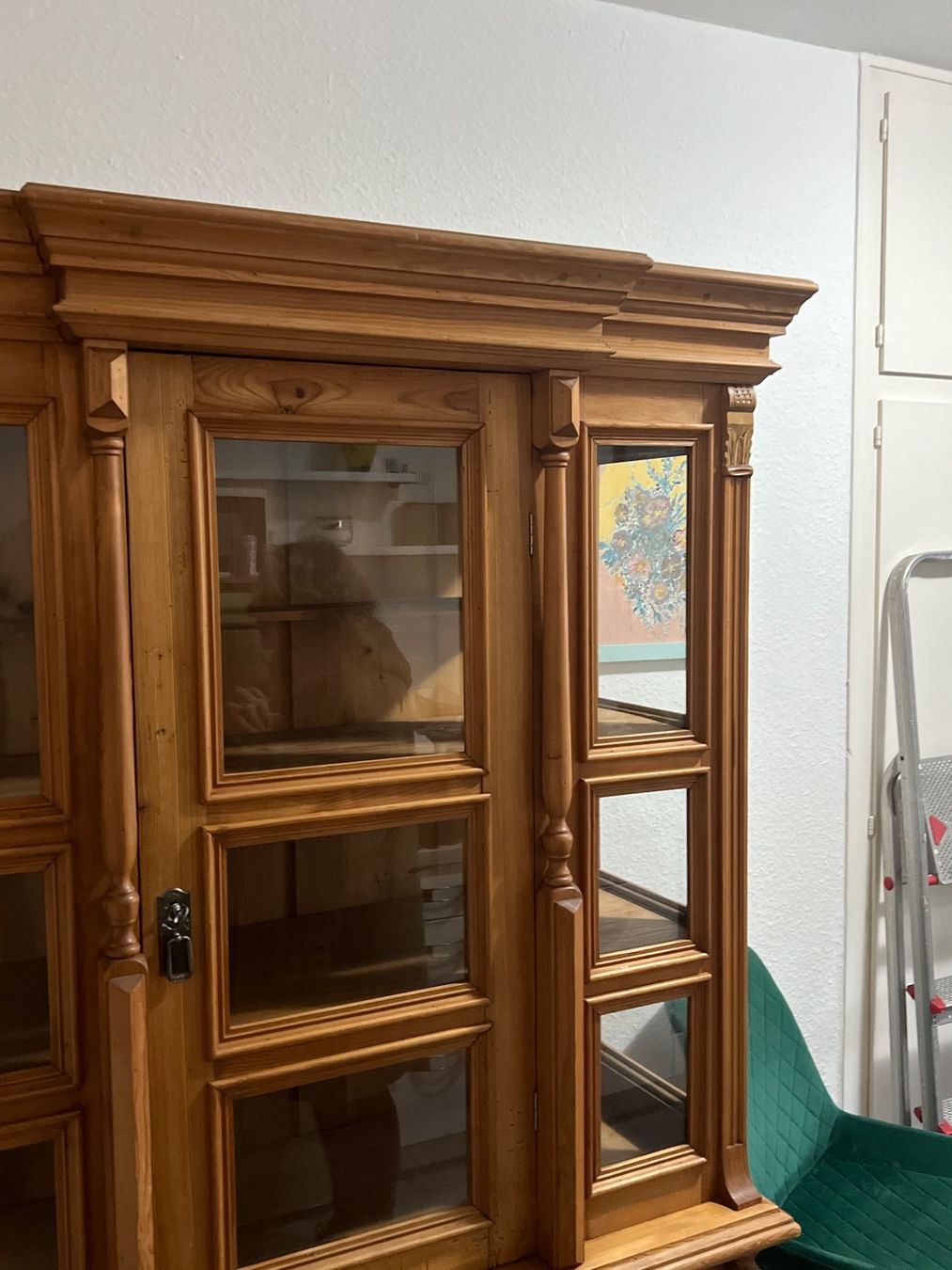 Vetrine: Jugendstil Vitrine Gründerzeit Barock Stilmöbel + VERSAND – Usato da Gemünden venduto da GEUENWALD 2