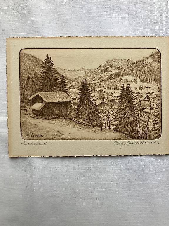 Cartoline postali: Gstaad Ansicht – Usato da Chernex venduto da Nouveaunom 2