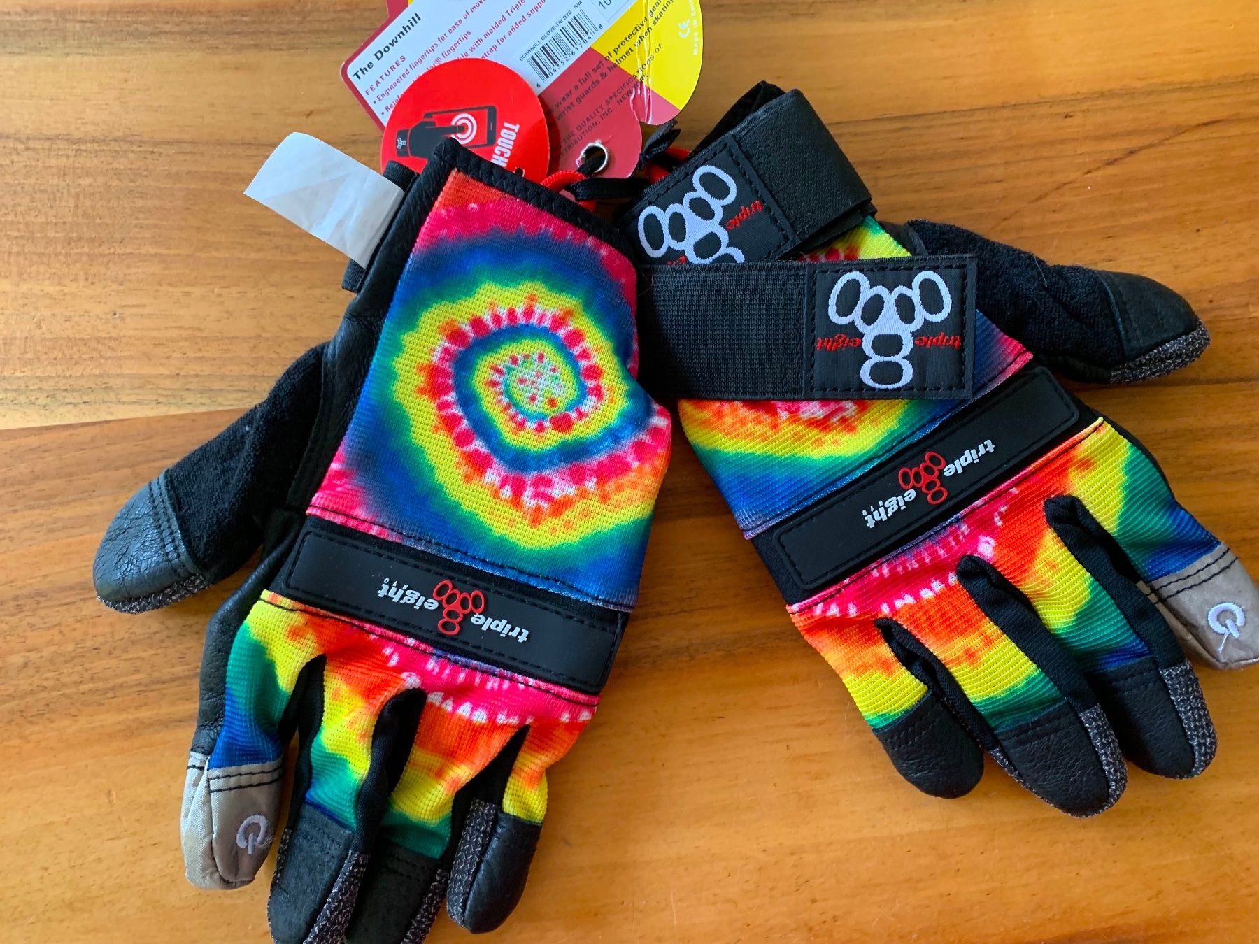 Guanti & manicotti: Tripple Eight Downhill Handschuhe Gr. S/M **NEU** – Nuovo e nell'imballaggio originale da Meiringen venduto da Jackwashere 2
