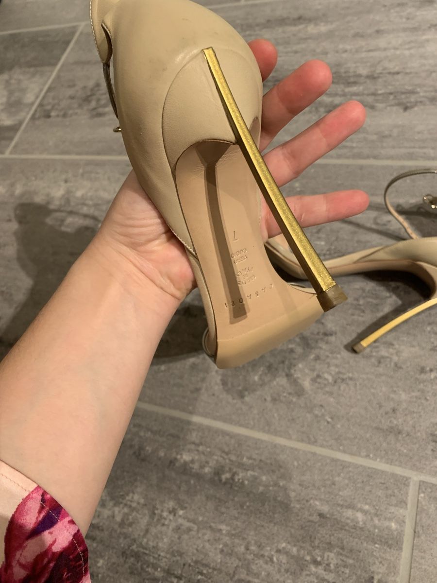 Scarpe da donna: Sandalen, Schuhe Casadei Italy – Usato da Zell LU venduto da AliAli24 7