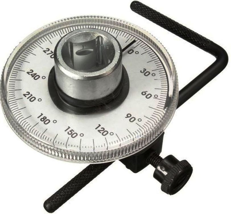 Akozon Drehmoment-Winkelmesser 1/2 Zoll – 360°, 2 Stück, Für Torsionsschlüssel