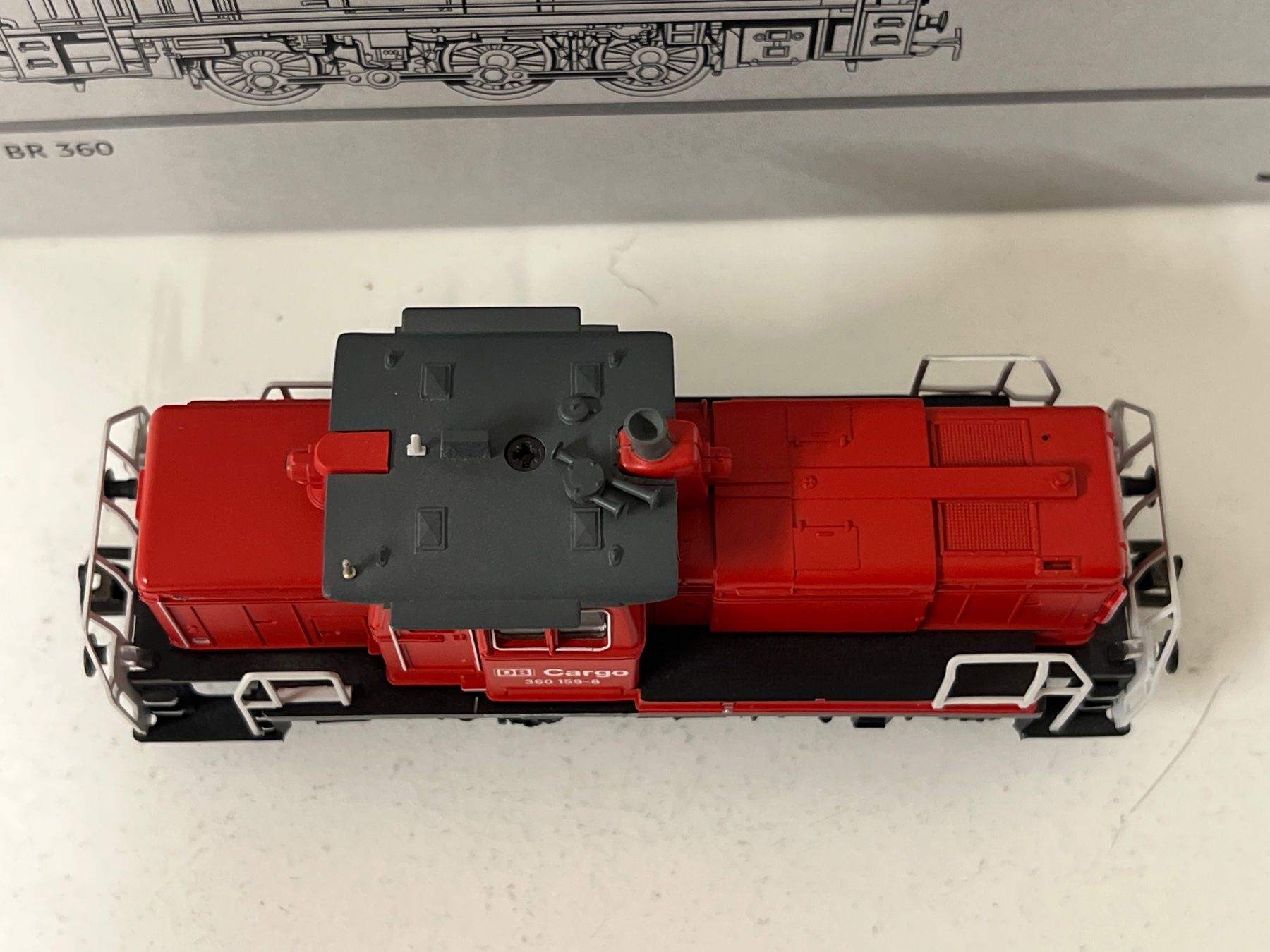 Märklin Modellini di ferrovie: Märklin 37649  V 60, BR 360 digital – Nuovo (secondo la descrizione) da Neuenhof venduto da ludovicco 5