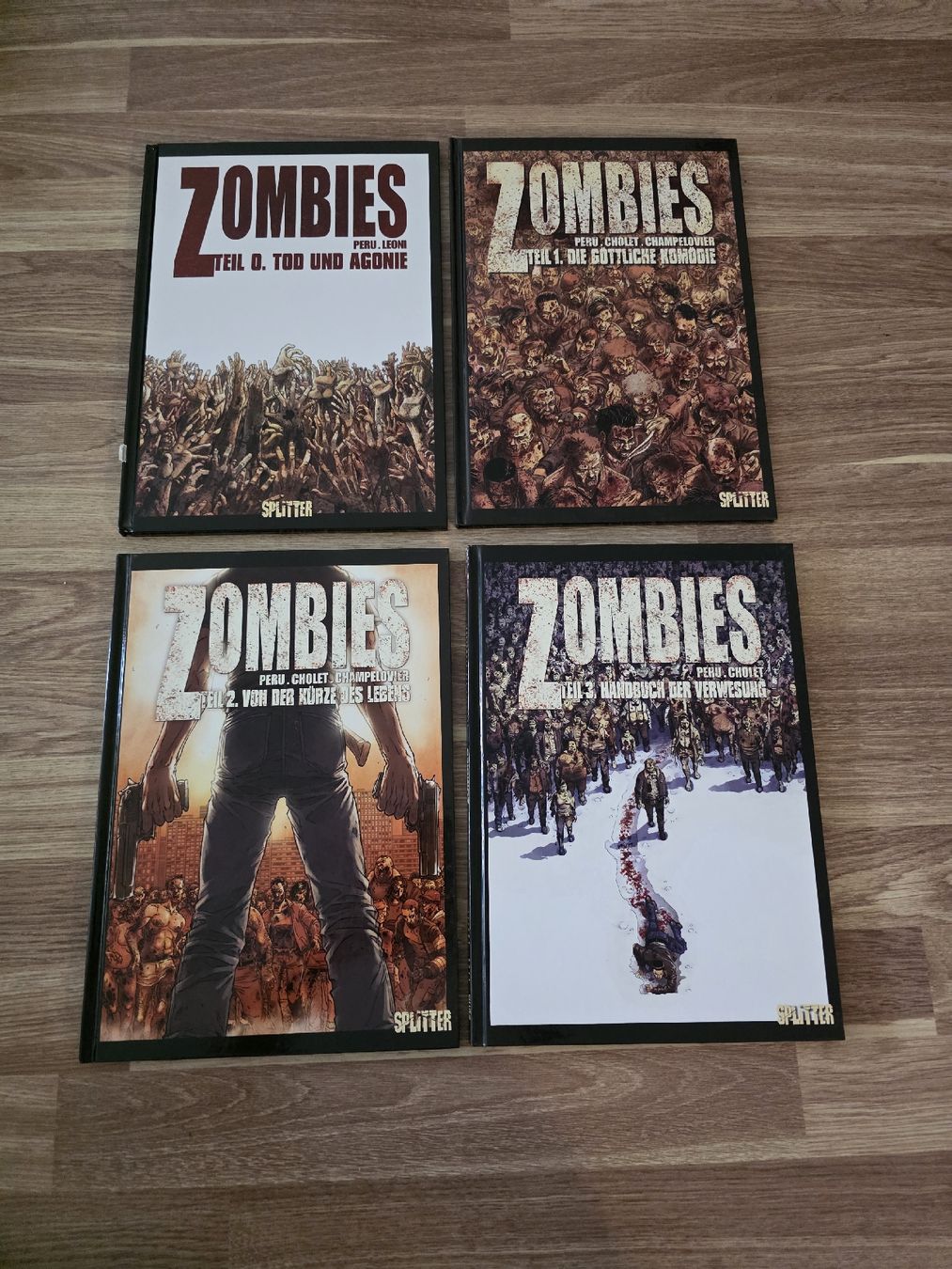 Comics: ZOMBIES Comics, Teile 0-3, guter Zustand – Neu (gemäss Beschreibung) aus Winterthur von Pato81