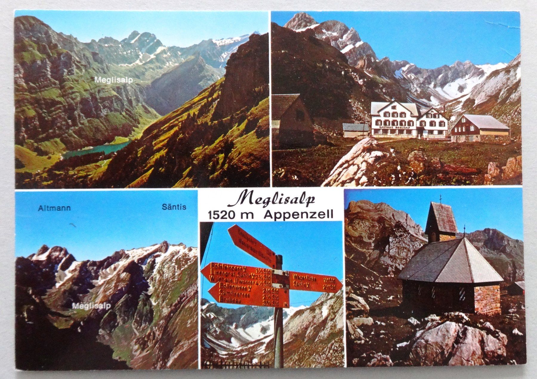 Cartoline postali: Meglisalp 1520 m – Usato da Fétigny venduto da Billy2miny