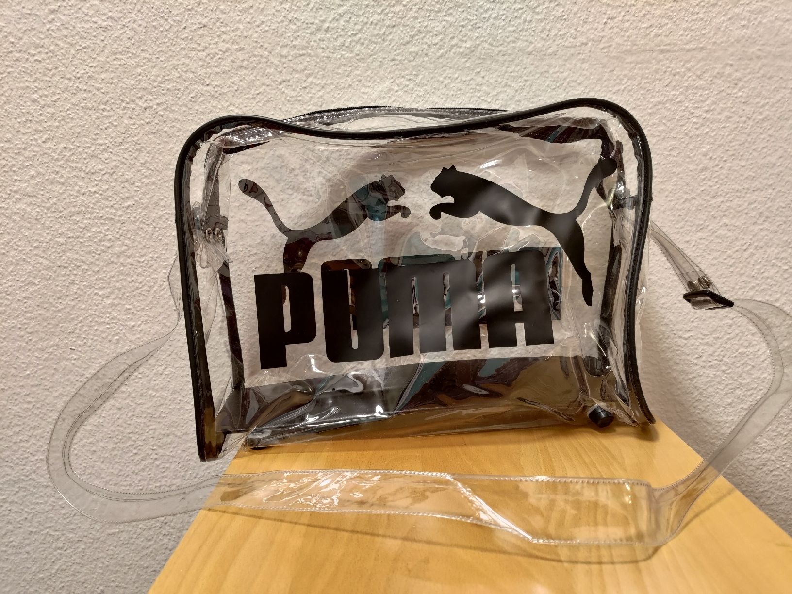 Puma Borse: Umhängetasche Puma, transparent – Nuovo (secondo la descrizione) da Dübendorf venduto da zimmly
