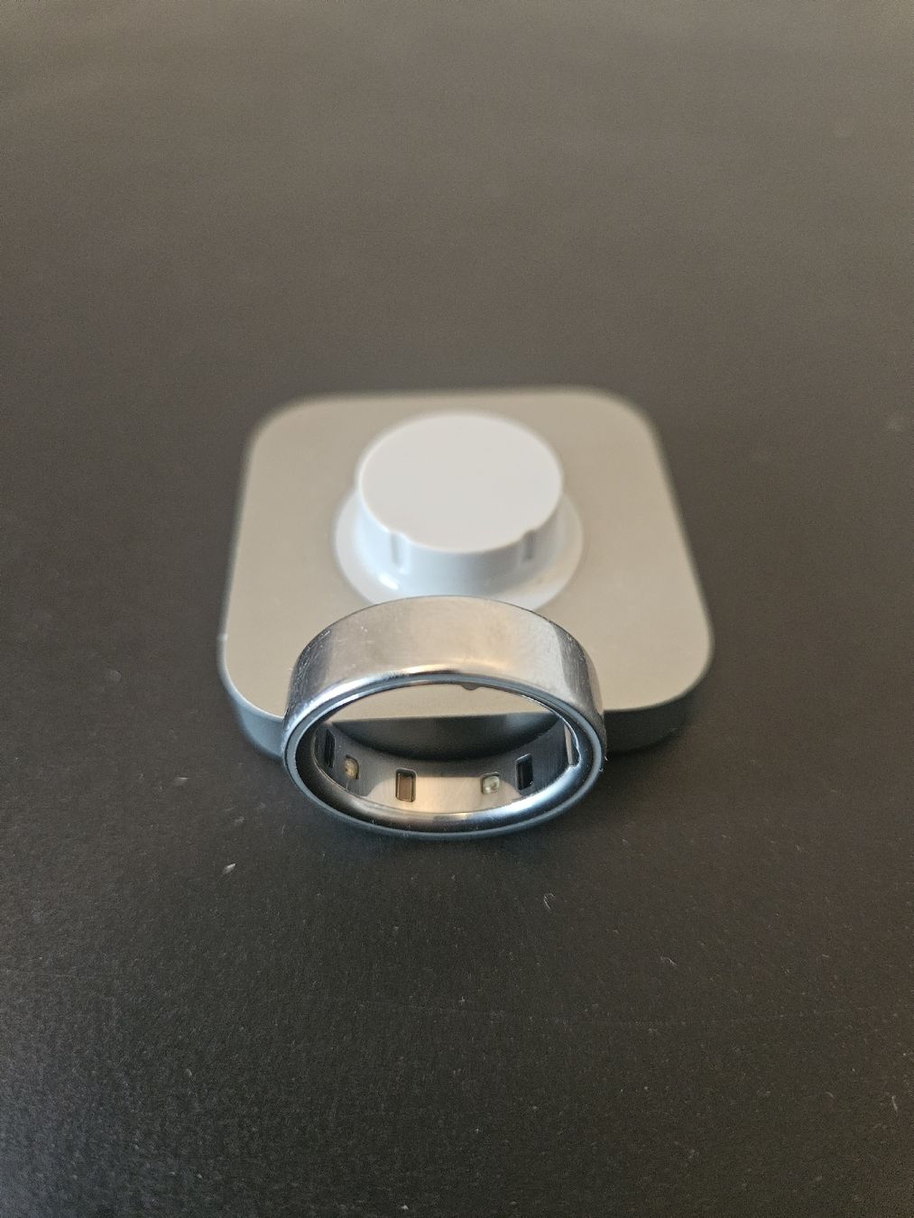 Oura Anelli: Oura Ring 4. Generation, silber, Gr. 13 – Usato da Zürich venduto da Af20 1