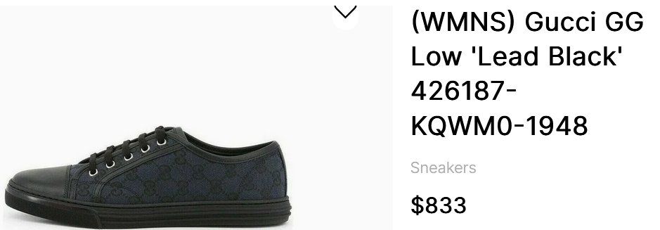 Gucci Scarpe da uomo: Sneakers Gucci .24 cm – Nuovo (secondo la descrizione) da Collonges venduto da Auganien 2