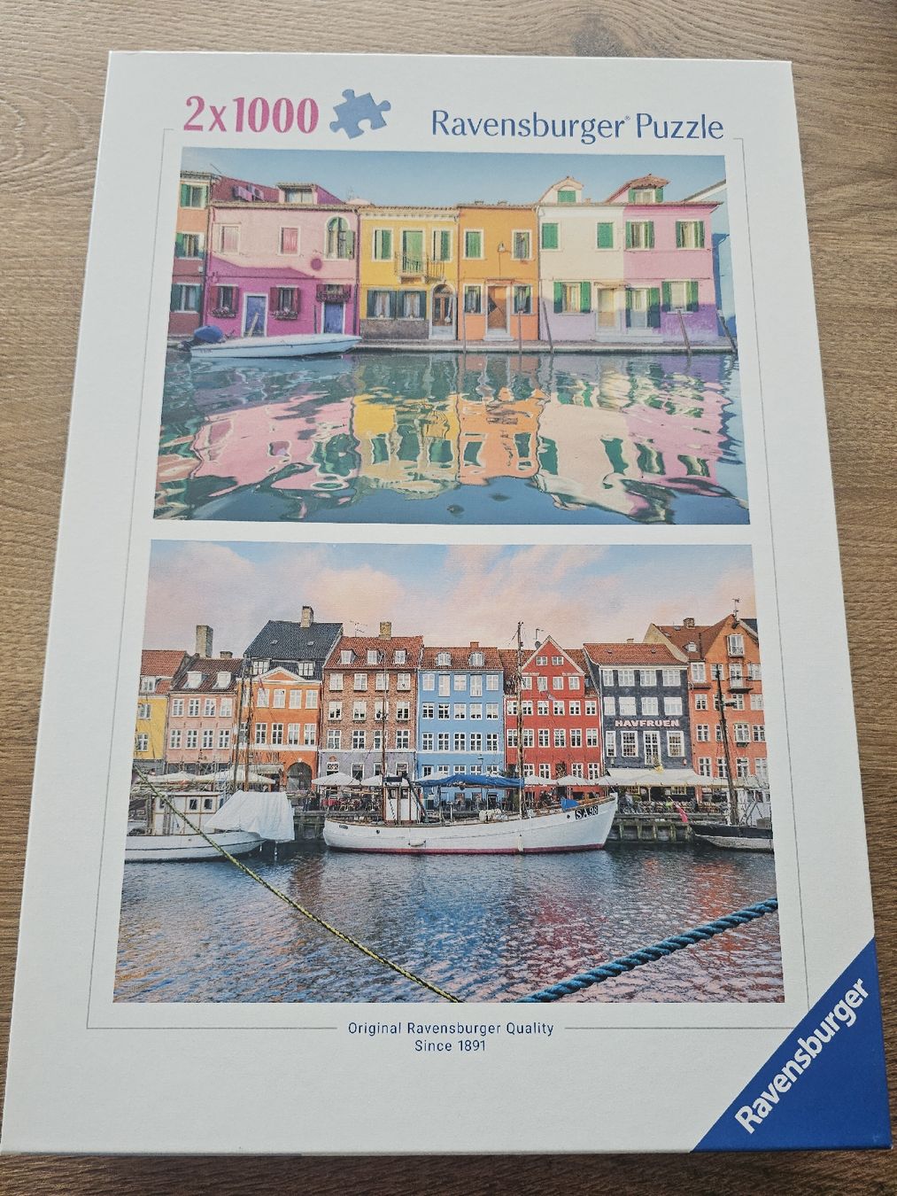 Ravensburger Puzzles: Ravensburger Puzzle 2x1000 Seestücke  – Gebraucht aus Aesch ZH von _tigerlily_