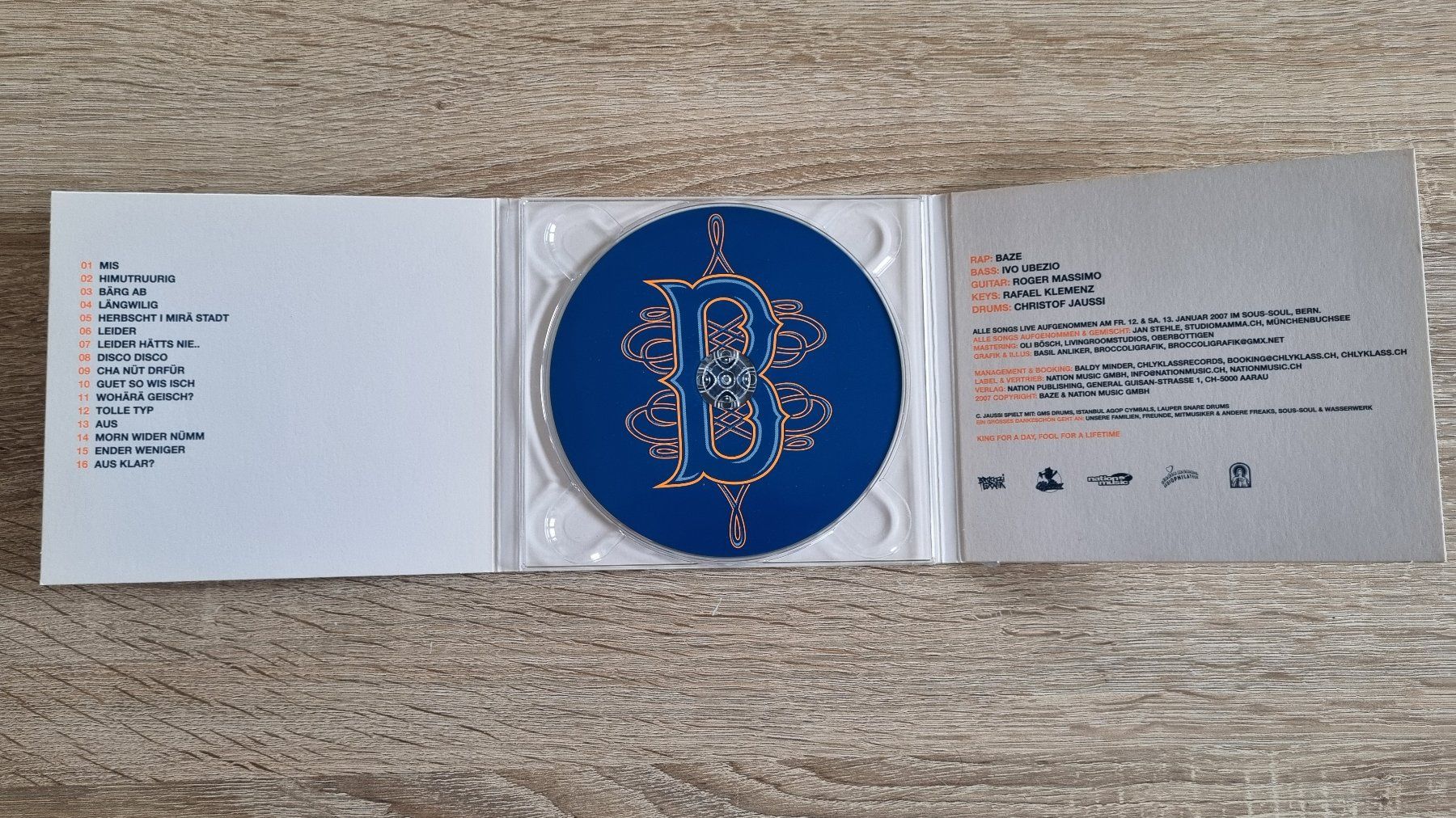 CDs: Baze - Unplugged – Gebraucht aus Hagenbuch ZH von lecterr55 1