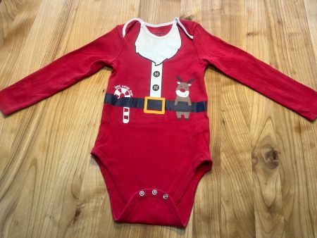 2 Weihnachtliche Baby Bodies, , wie neu!🦌🎅 🎁 Gr. 92