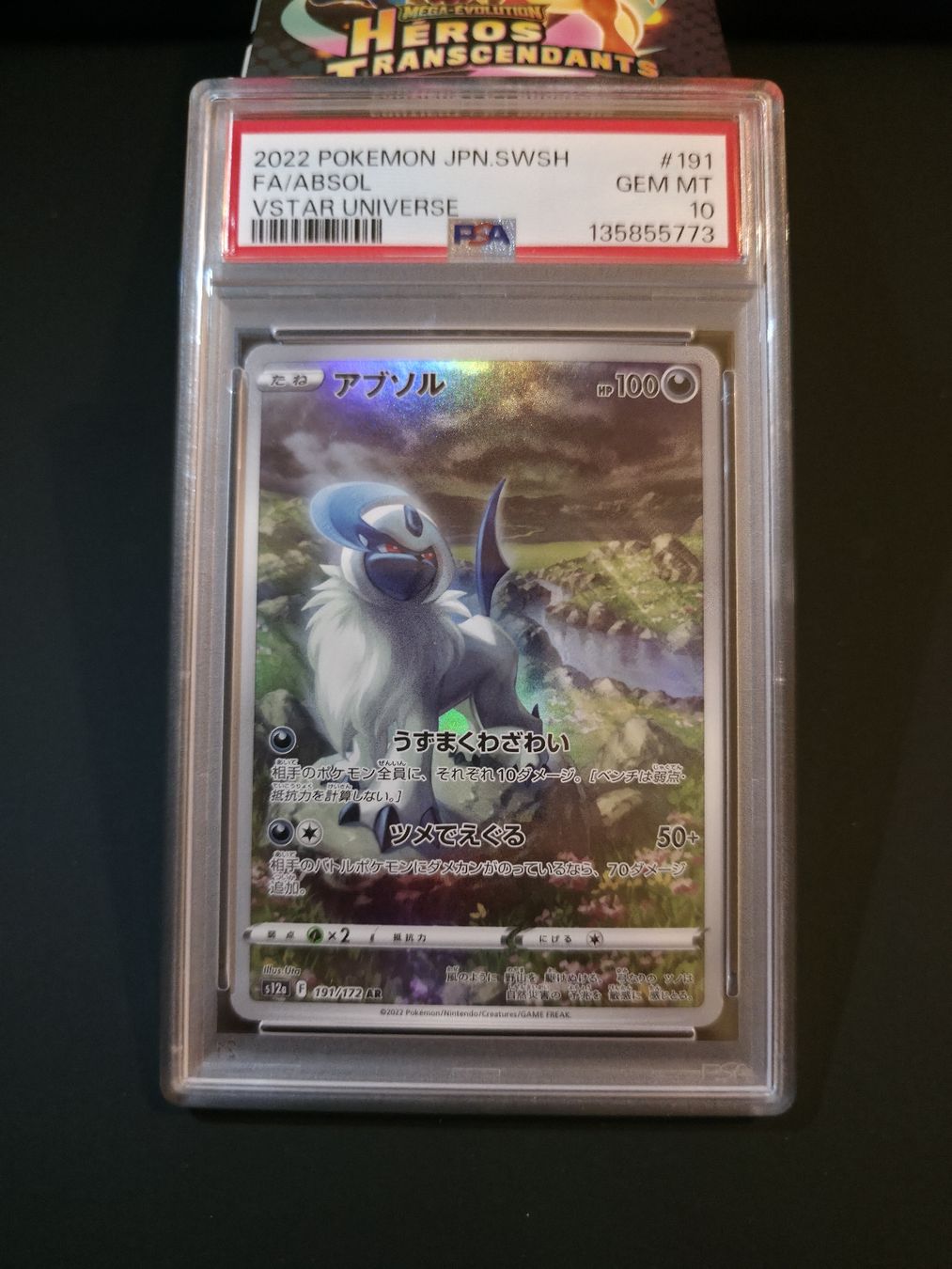 Pokémon Sammelbilder & Trading cards: PSA 10 Absol Vstar JP – Neu (gemäss Beschreibung) aus Le Lignon von Nathium