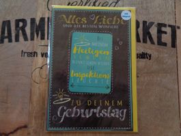 NEUE witzige Geburtstags-Karte "Heiligenschein" - 210942