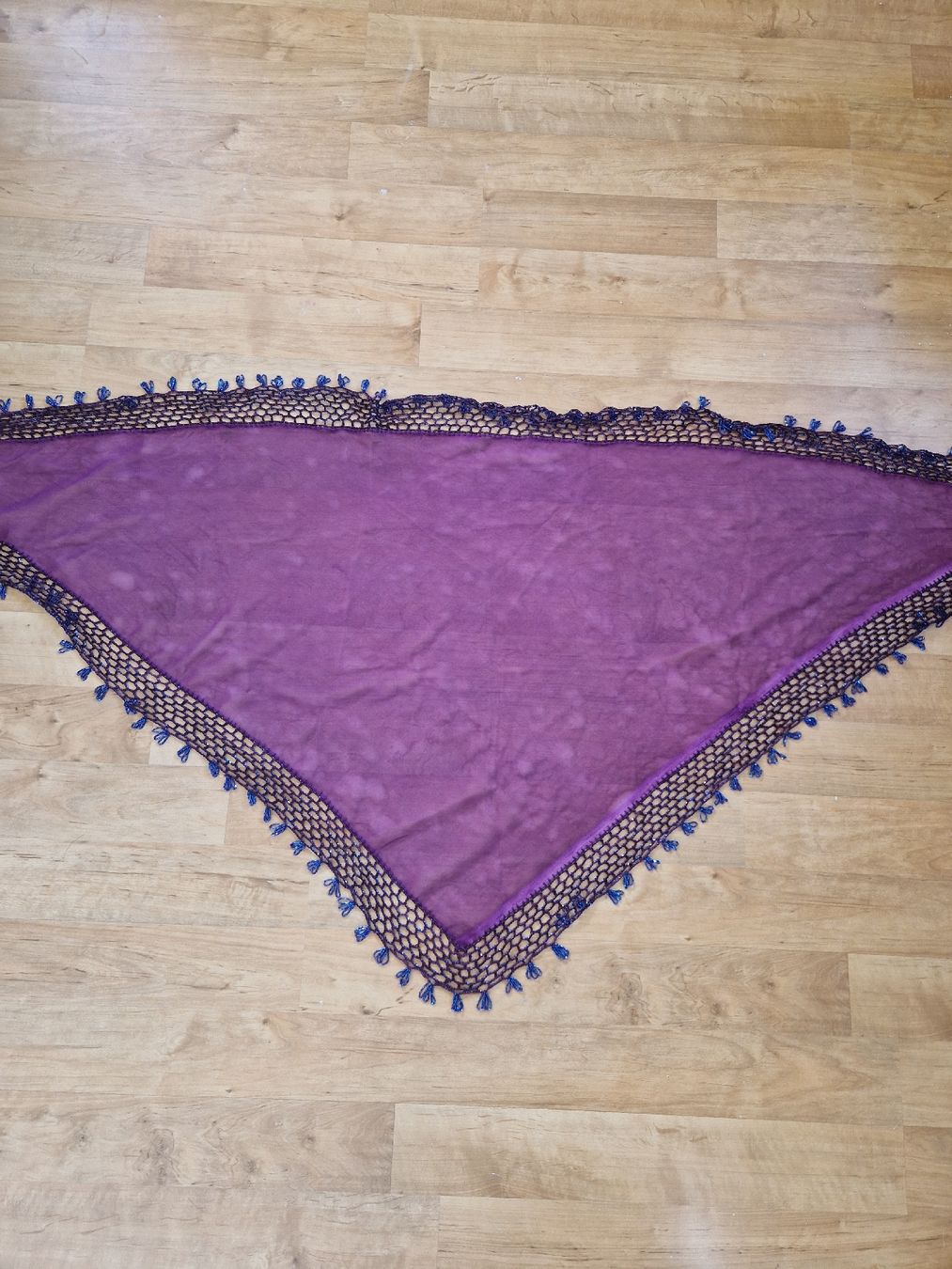 Costumi: Bauchtanz Hüfttuch, violett – Usato da Weggis venduto da Oswadan