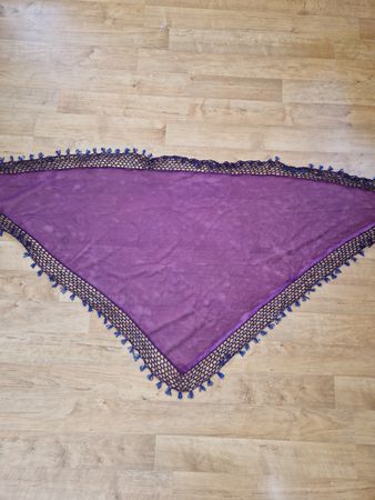 Bauchtanz Hüfttuch, violett