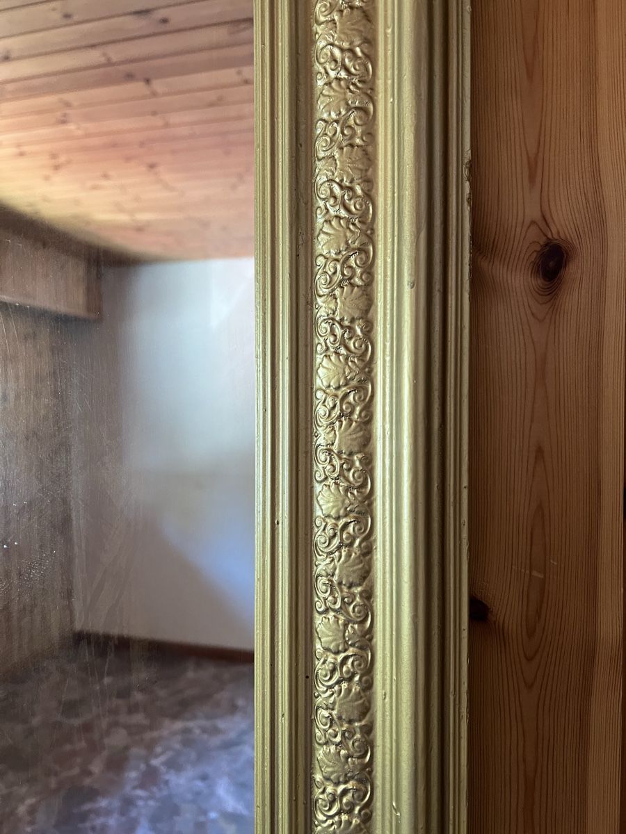 Specchi: Grand miroir cadre doré  – Usato da St-Martin VS venduto da Marie-France22 2