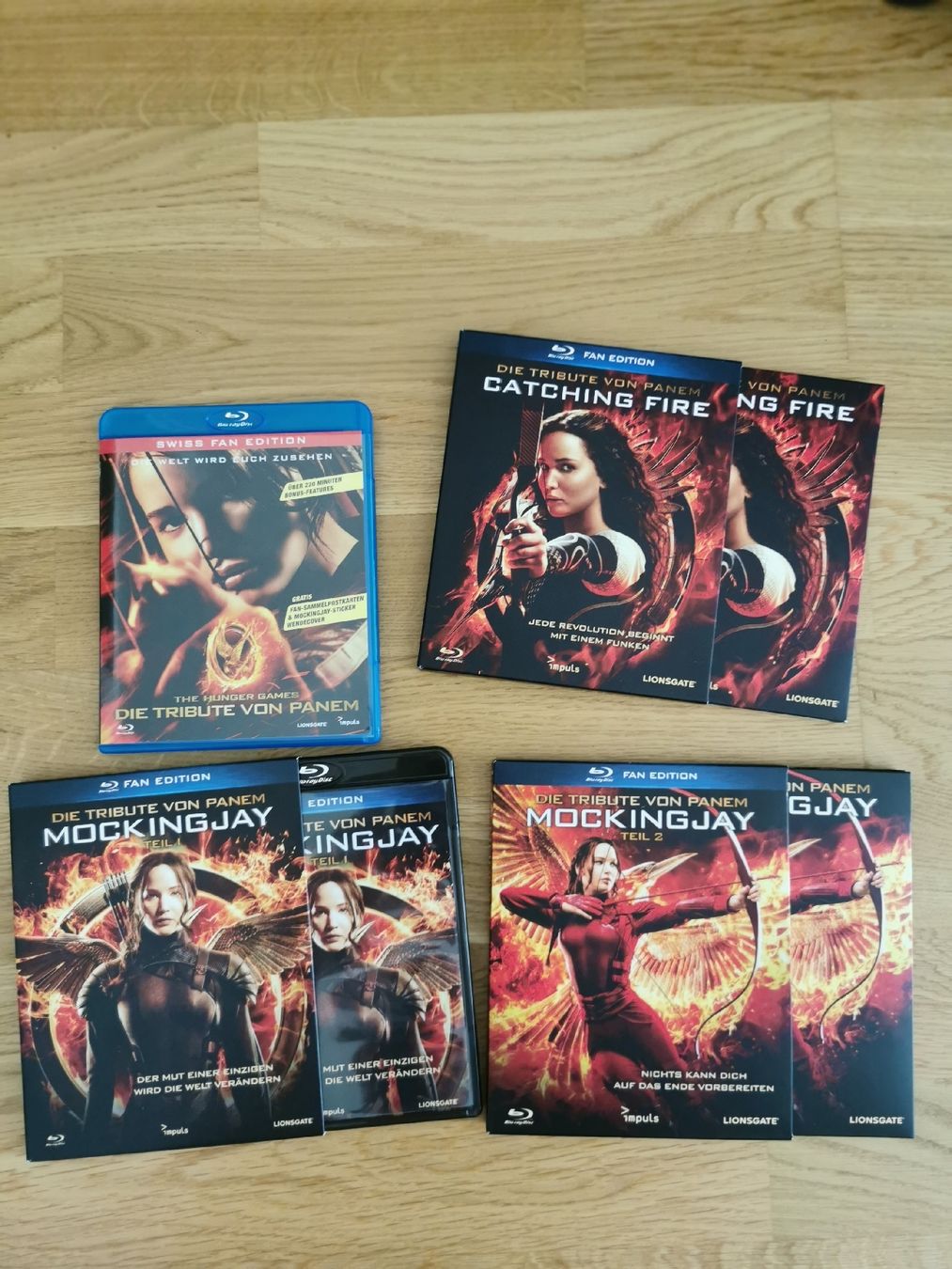 Alle DVDs: Tribute von Panem - Blu Ray Fan Edition – Gebraucht aus Arnegg von michik999 1