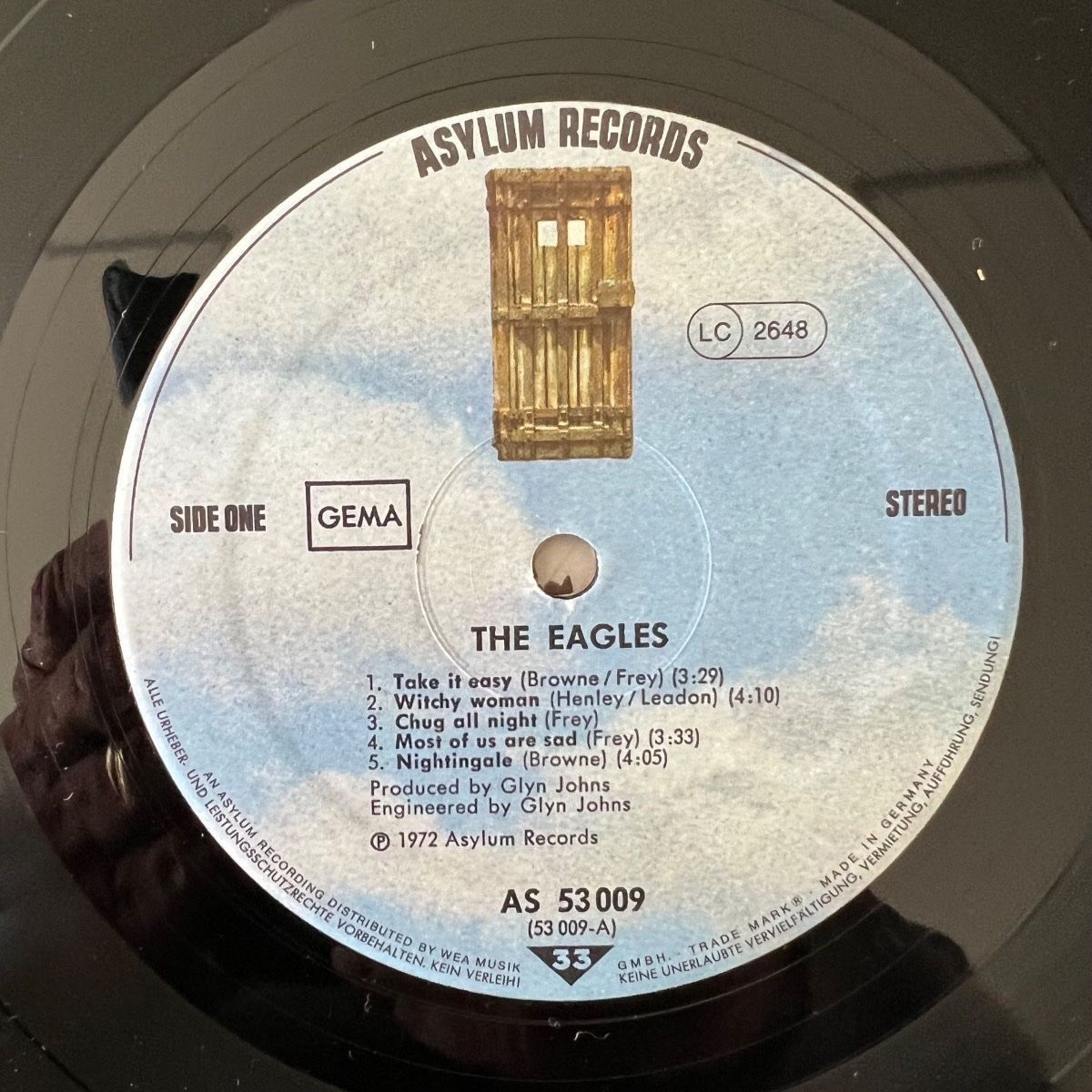 Dischi in vinile: Eagles - Same / German-Press. 1976 – Usato da Gais venduto da soundcave57 3