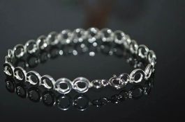 925SilberArmband * 18,5cm lang