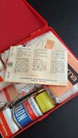 Vintage Auto Erste Hilfe Kasten, Flawa AG, Rarität!