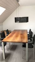 Caviezel Bern Design-Esstisch  Nussbaum massiv 200 × 90 cm