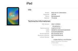 iPad Mini 6. Generation WiFi / 256GB / Model A2567 / DEFEKT
