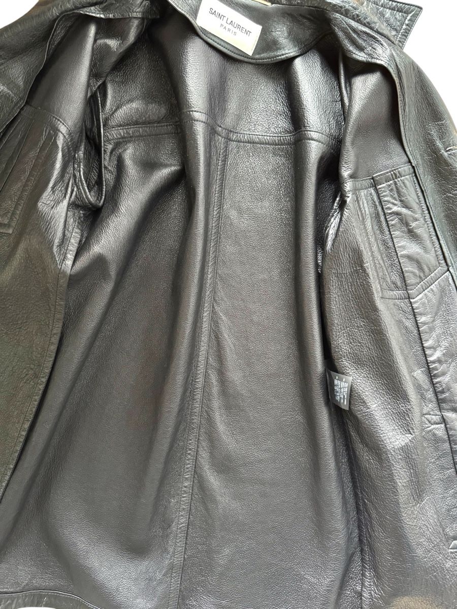 Saint Laurent Jacken: Saint Laurent Leder Jacke wie neu – Neu (gemäss Beschreibung) aus Kriens von hannaandkiko 5