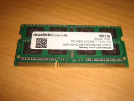 1 stück 8gb ddr3 8500 RAM für Laptop.