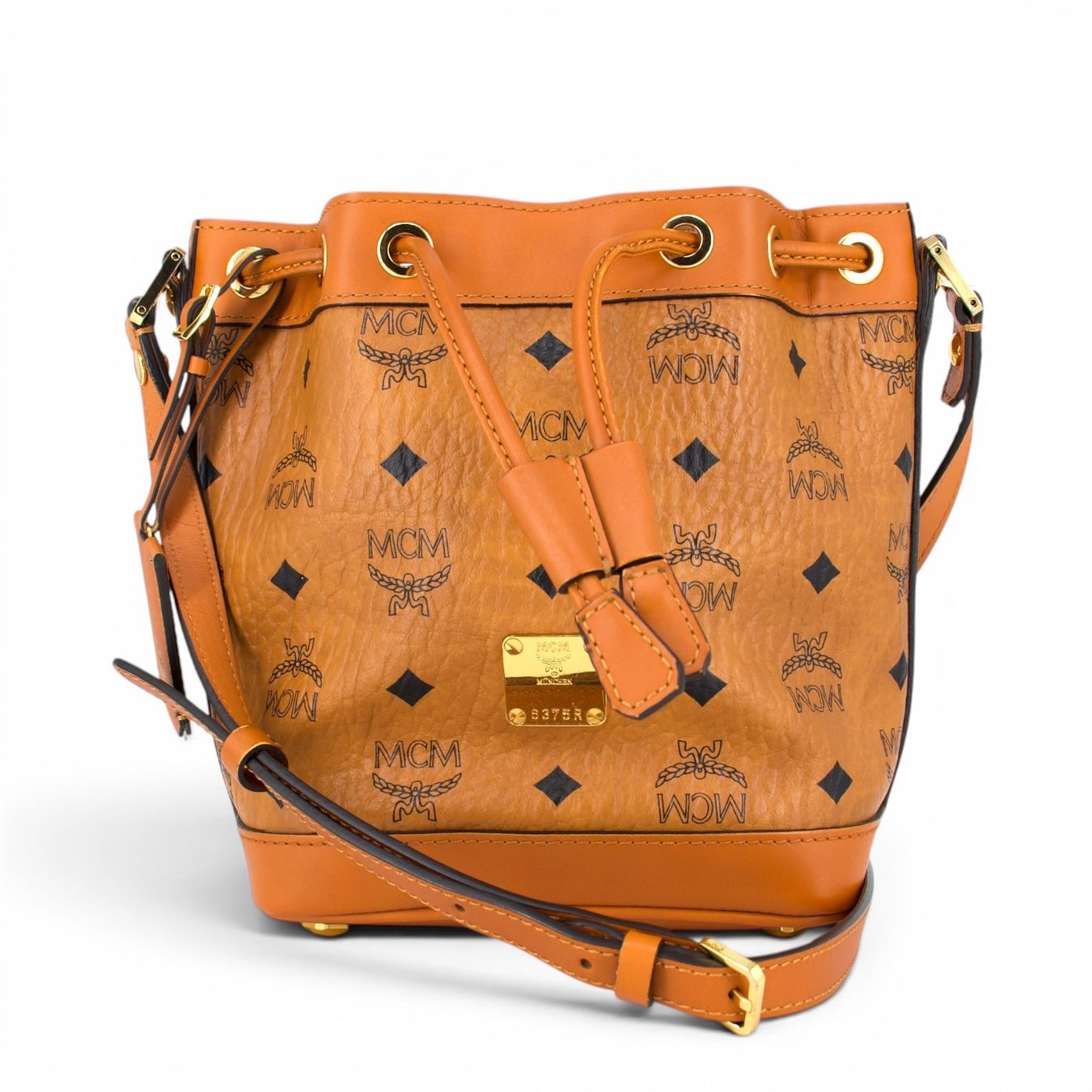 Mcm Borse da donna: MCM Heritage Beuteltasche Visetos cognac – Usato da Binningen venduto da Designerlabels