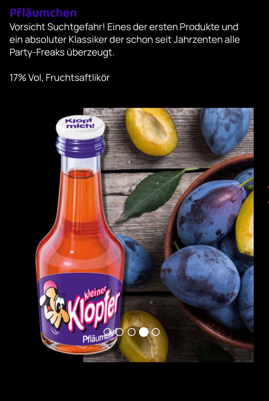 Bevande alcoliche: Kleiner Klopfer Fun Mix 25 Shots, 5 Sorten – Nuovo e nell'imballaggio originale da Basel venduto da Seifehuesli 6