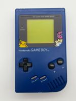 Gameboy Classic DMG Pikachu Pokemon Blau Nintendo Retro